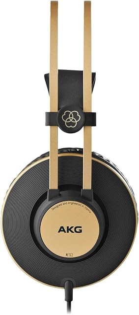 AKG K92 closed-back studio headphones in black