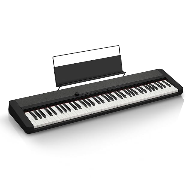 Casio Casiotone CT-S1-76 portable keyboard in black