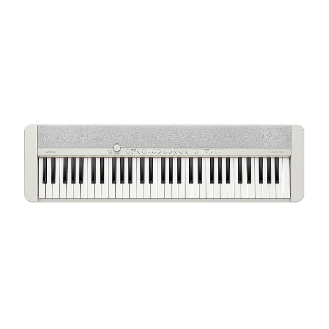 Casio Casiotone CT-S1 portable keyboard in white