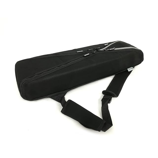 GETTOONE padded 49-key keyboard bag with reflective strip and shoulder straps
