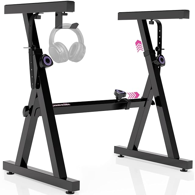 Liquid Stands MS1078 black Z-style keyboard stand