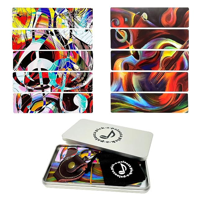Pick-a-Palooza pack of ten plastic strips for making guitar picks
