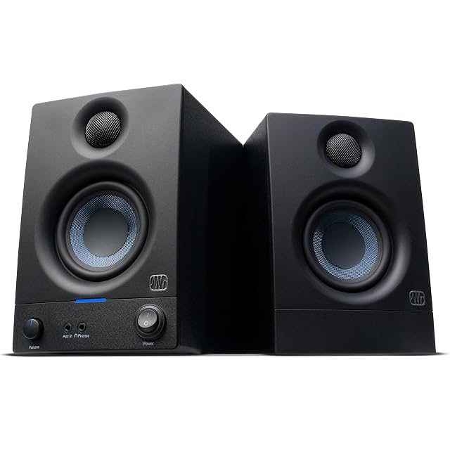 PreSonus Eris 3.5 Gen 2 desktop studio monitors, pair, in black