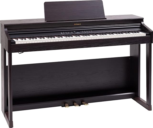 Roland RP701-DR 88-key digital home piano in dark rosewood