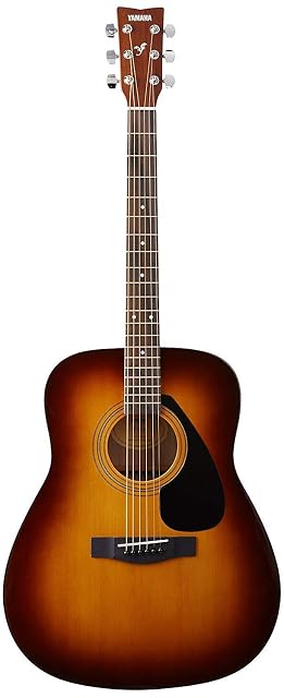 Yamaha F310 dreadnought acoustic guitar in tobacco brown sunburst