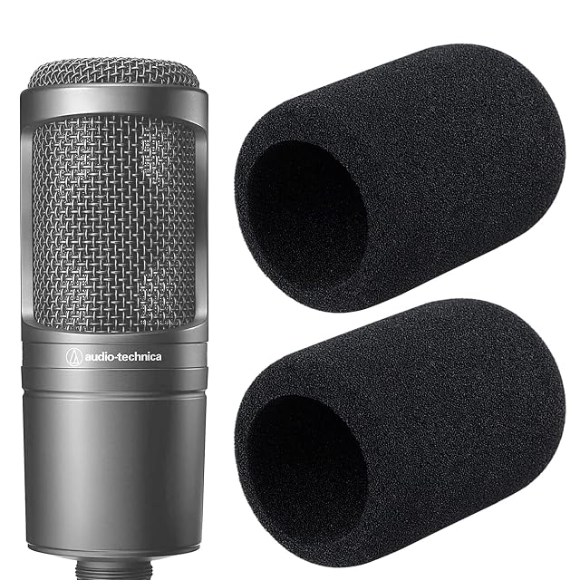 Youshares foam windscreens for Audio-Technica AT2020 microphones
